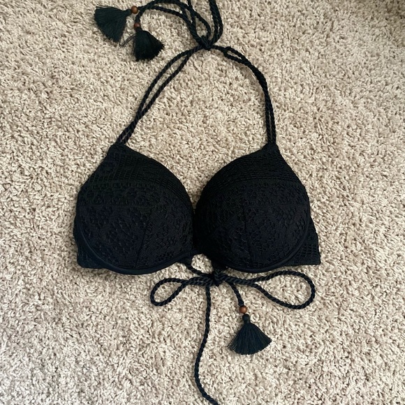 Victoria's Secret Other - Victoria’s Secret Black Bathing Suit Top